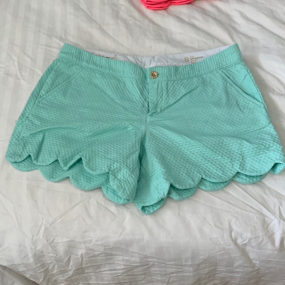 Lilly Pulitzer Buttercup mint green shirt size 8 worn once